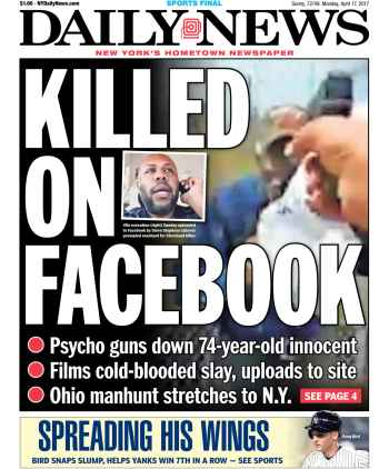 Killing became a national story.